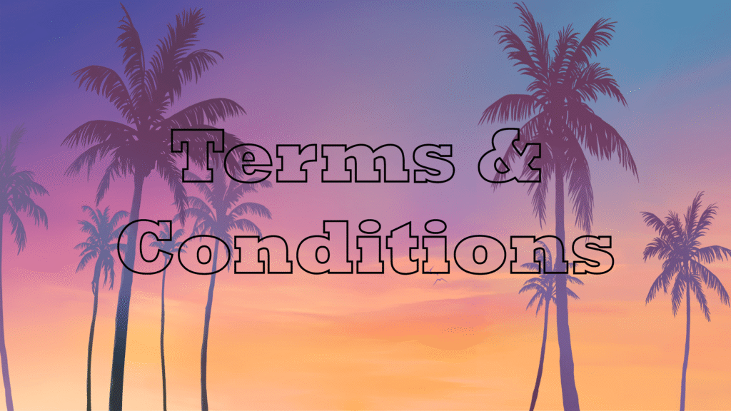 Terms and Conditions